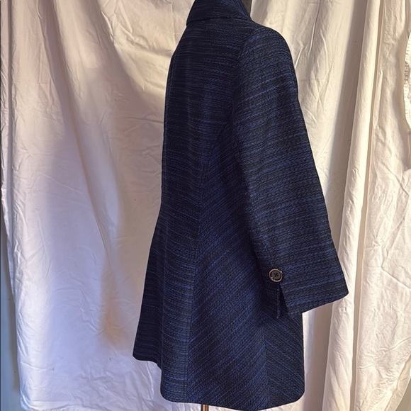 Mary Kay by T Winhill Blue Tailored Blazer with Notched Lapel - Picture 4 of 12